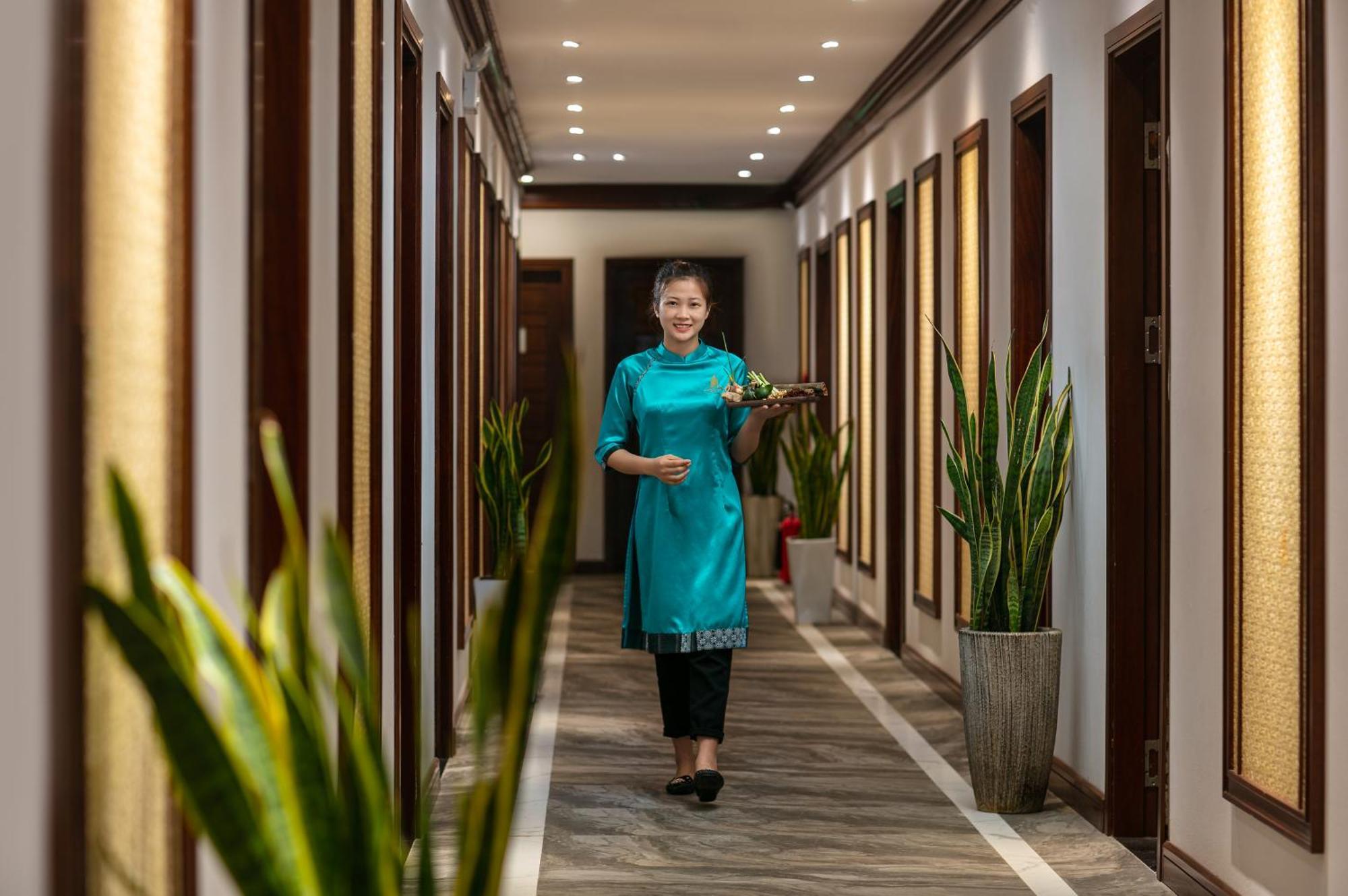 Bamboo Sapa Hotel Exterior foto